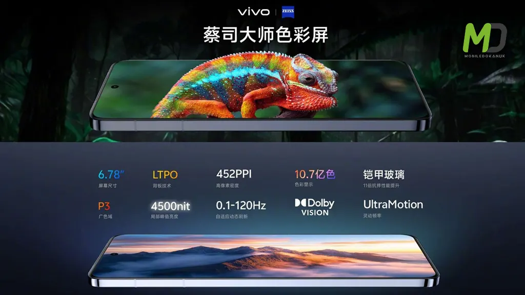Vivo X200 Pro display
