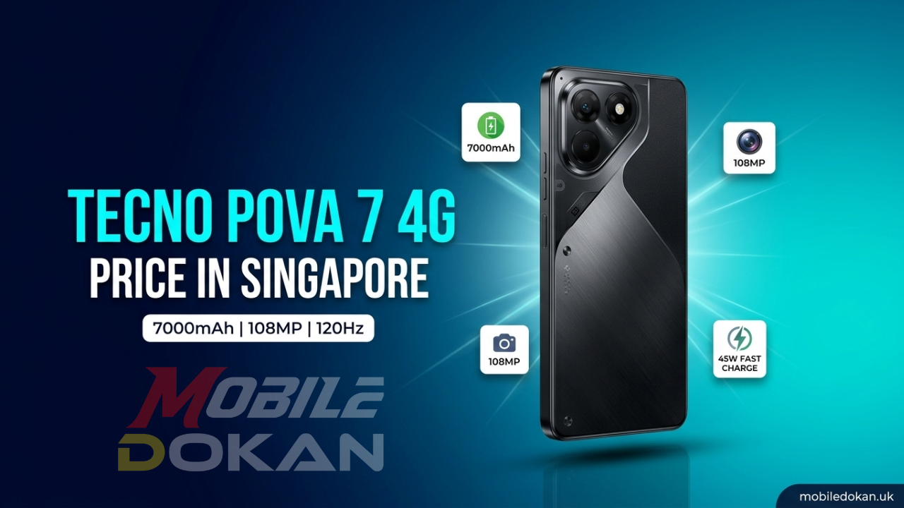 Tecno Pova 7 4G Price in Singapore